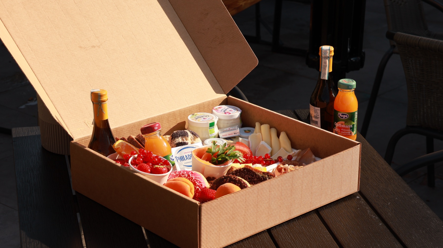 Frühstücksbox – Alte Dreschmaschine